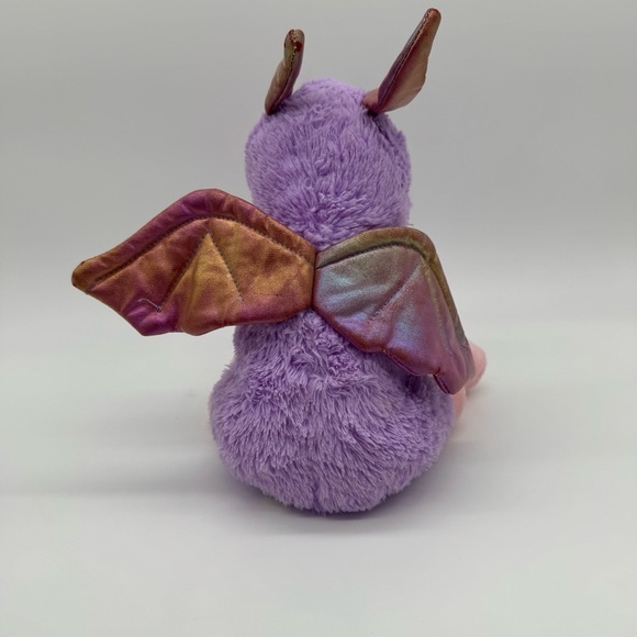 Adorable Purple and Pink Dragon Plush Toy - Picture 3 of 5